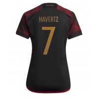 Maglie da calcio Germania Kai Havertz #7 Seconda Maglia Femminile Mondiali 2022 Manica Corta